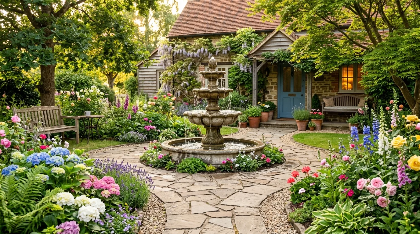 Tiered Water Fountain